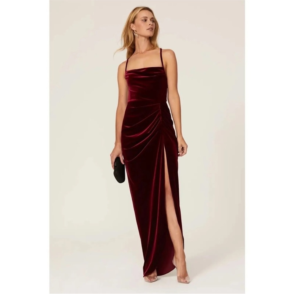 Amanda Uprichard Jasalina Velvet Dress